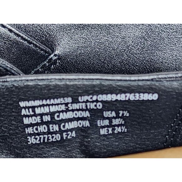 Madden NYC Mary Jane Lug Black Size 7.5 Shoes – Stylish, Breathable & Eco-Friend - Picture 8 of 16